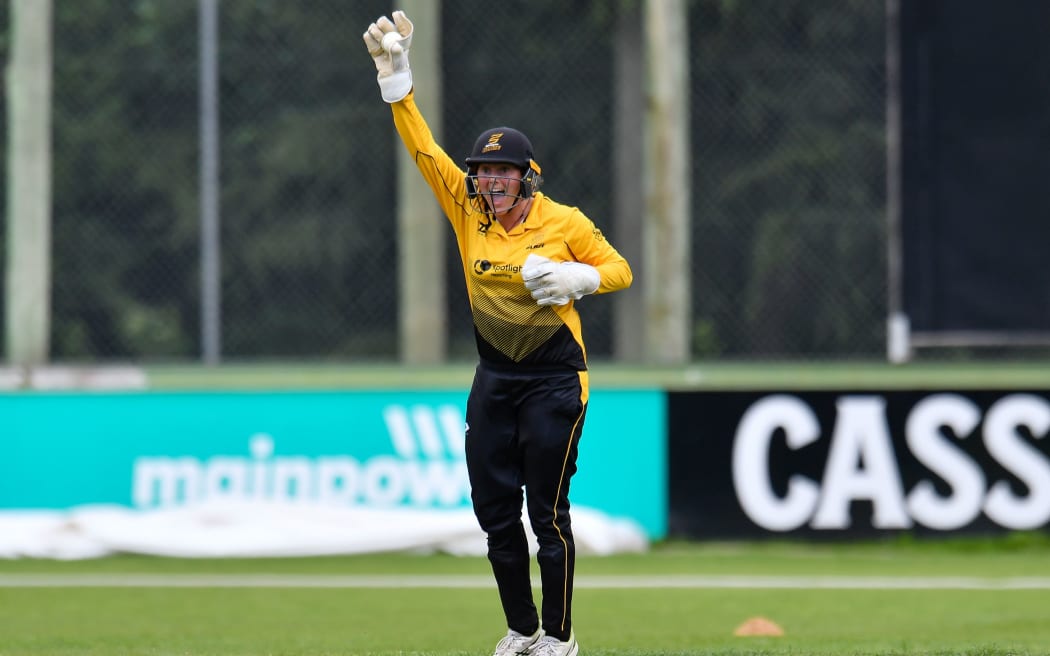 Jess McFadyen of the Wellington Blaze