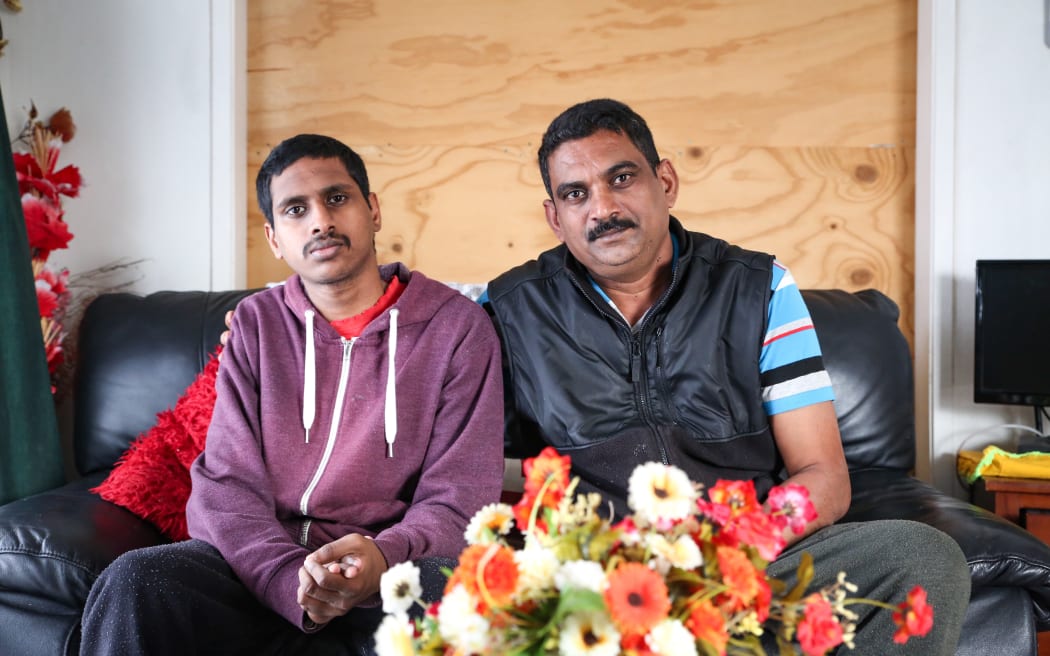 Sagar Narayan with his father Lalit.