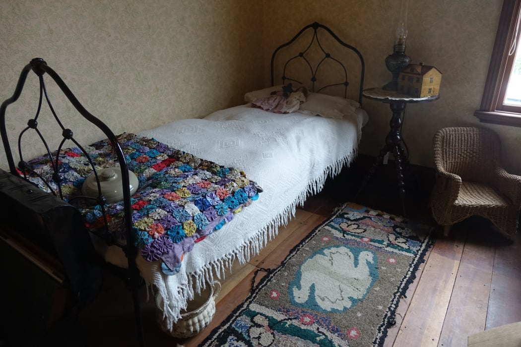 Katherine Mansfield's childhood house - the children's bedroom.