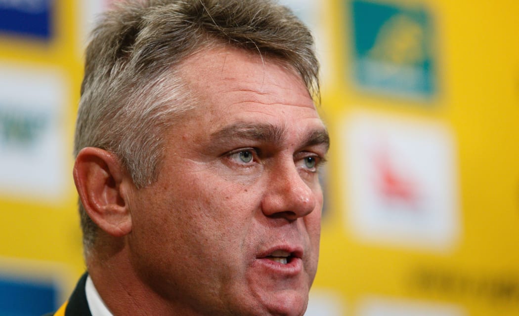 Springbok coach Heyneke Meyer has been criticised over the racial make up of his World Cup squad.