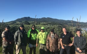 Te Iwi Tahi o Karioi possum control members