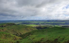 A view of Manawatu farm country