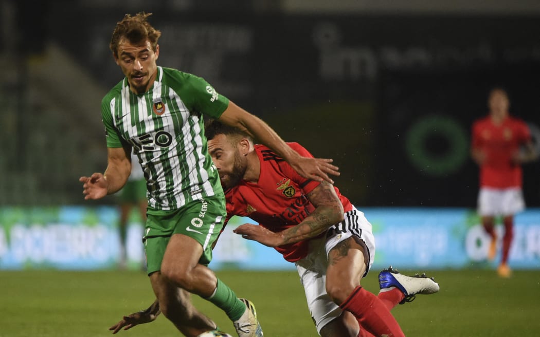 Francisco Geraldes in action for Portuguese club Rio Ave FC.