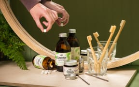 Titahi Bay toothpaste company Solid was founded by dental hygienist/therapist Laura Nixon and her husband Adam McConnochie. They make toothpaste tablets and powders packed in glass jars stocked in 60 eco stores around the country.