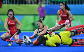 New Zealand's Black Sticks women play Great Britain in the Olympics semi-final.