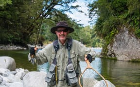 Les Hill, who's the author of 'Hooked for Life: A Celebration of Fly Fishing'.