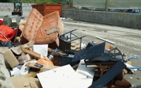 Rubbish, waste, garbage, sofa, couch generic