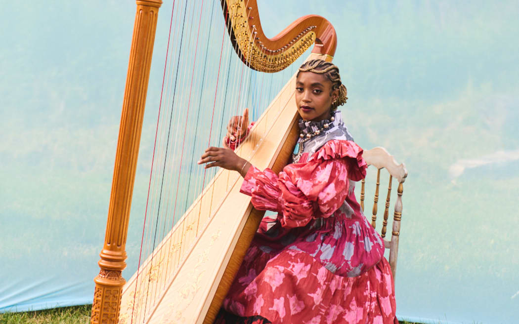 Harpist Ashley Jackson
