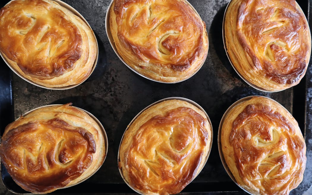 Barbecue Mince and Smoked Cheese Pies from Who Made All the Pies: The ultimate collection of pastry treats for every Kiwi household by Wendy Morgan, photography by Wendy Morgan, published by Bateman Books
