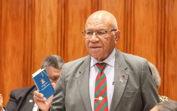 Prime Minister Sitiveni Rabuka says the 2013 Constitution was neither formulated nor adopted through a participatory democratic process. 11 March 2025