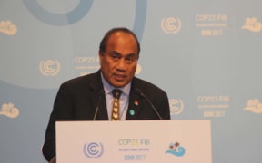 Kiribati President at COP23 in Bonn