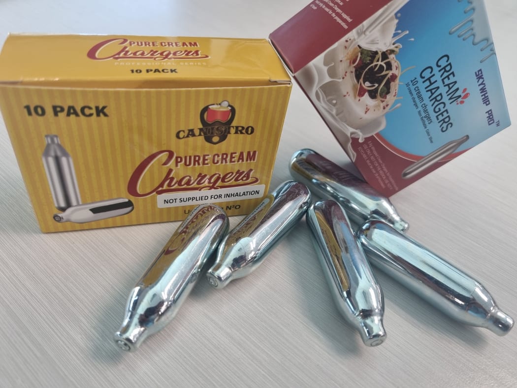 Nitrous oxide canisters have been increasingly used as recreational drugs.