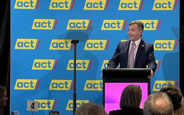 ACT leader David Seymour delivers 'State of the Nation' speech | RNZ