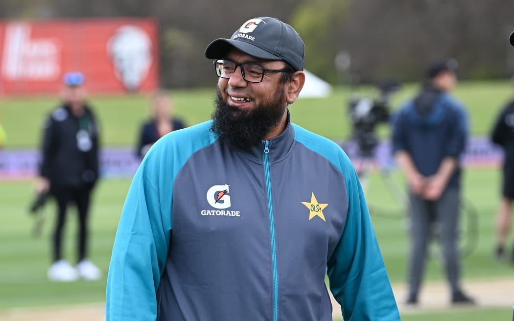 Pakistan cricket coach Saqlain Mushtaq.