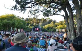 The crowd at the Bowl Stage, WOMAD 2020