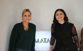 Mihingarangi Forbes and Green Party coleader Chlöe Swarbrick for Episode 15 of MATA.