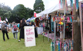 Markets are proving popular for the public at Waitangi.