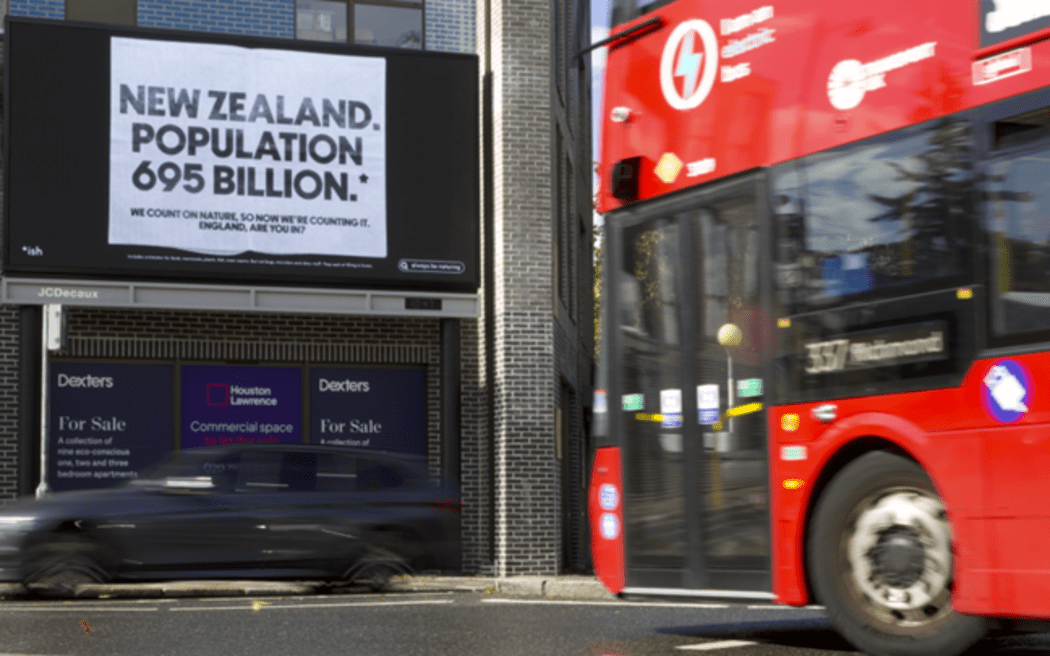 A new DOC billboard in London.