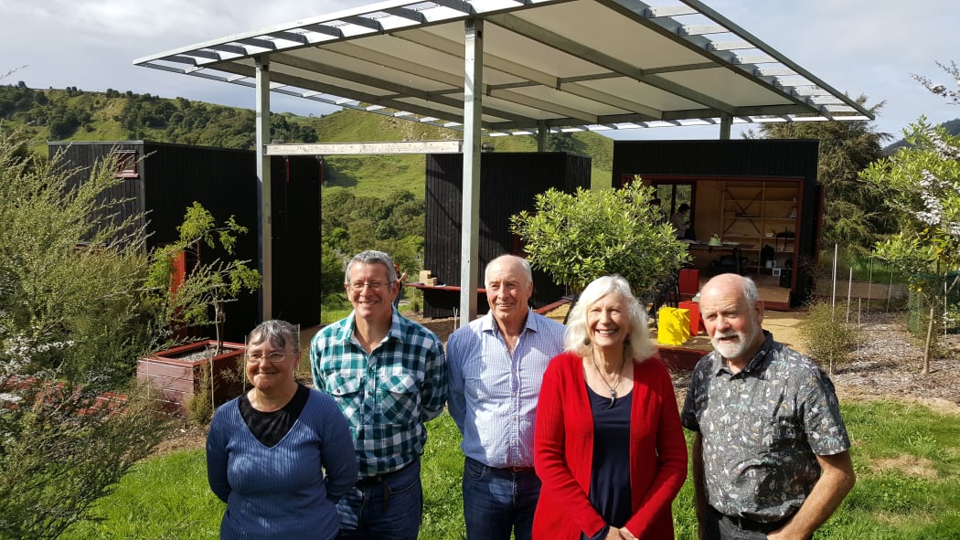 Carol and Steve Ring (left), James Guild (centre) and Dame Anne and Jeremy Salmond (right) all own land with significant conservation values that have been protected with QEII covenants.