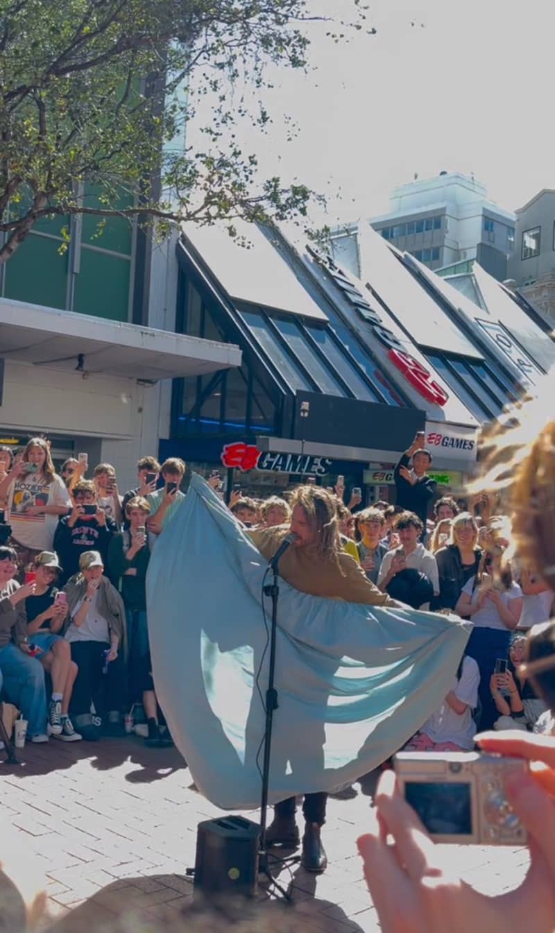 “The first thing I said was like, ‘Wellington, you’re so weird, why are you here?'"