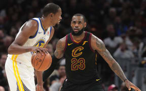 Kevin Durant and LeBron James