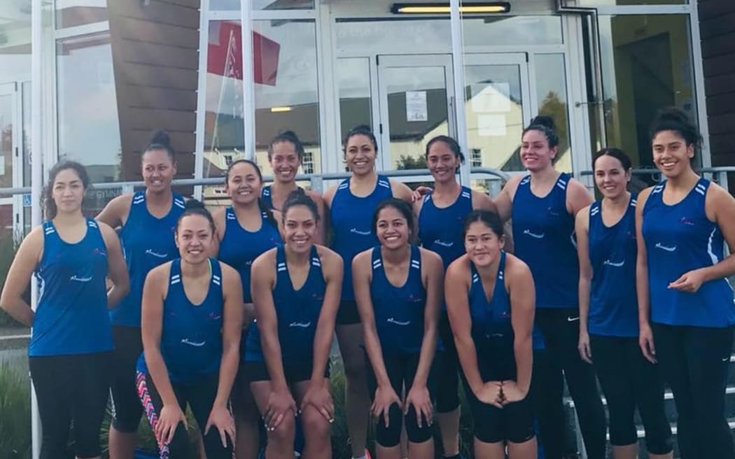 The Samoa netball squad for the Oceania World Cup Qualifier.