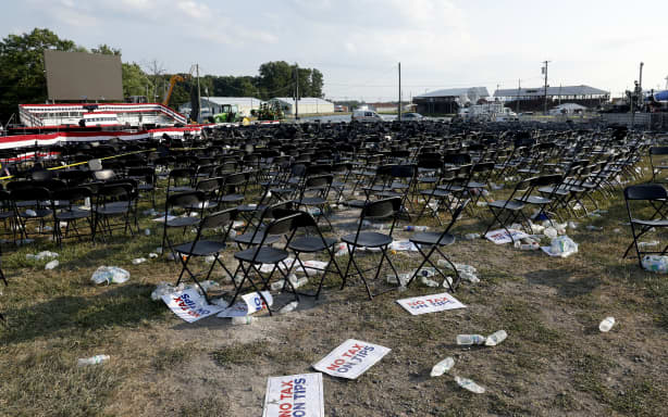 Photographers' perspective: Shooting at Donald Trump's Pennsylvania ...