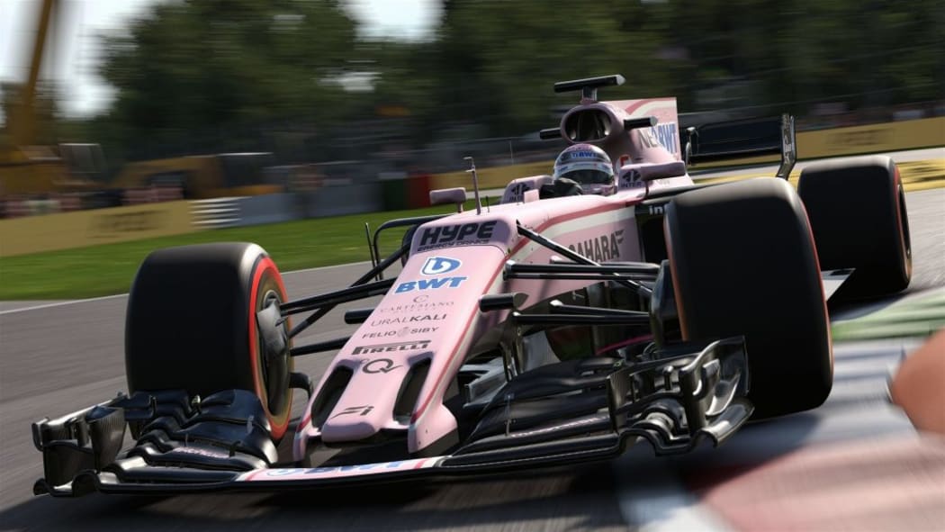 Virtual F1 car