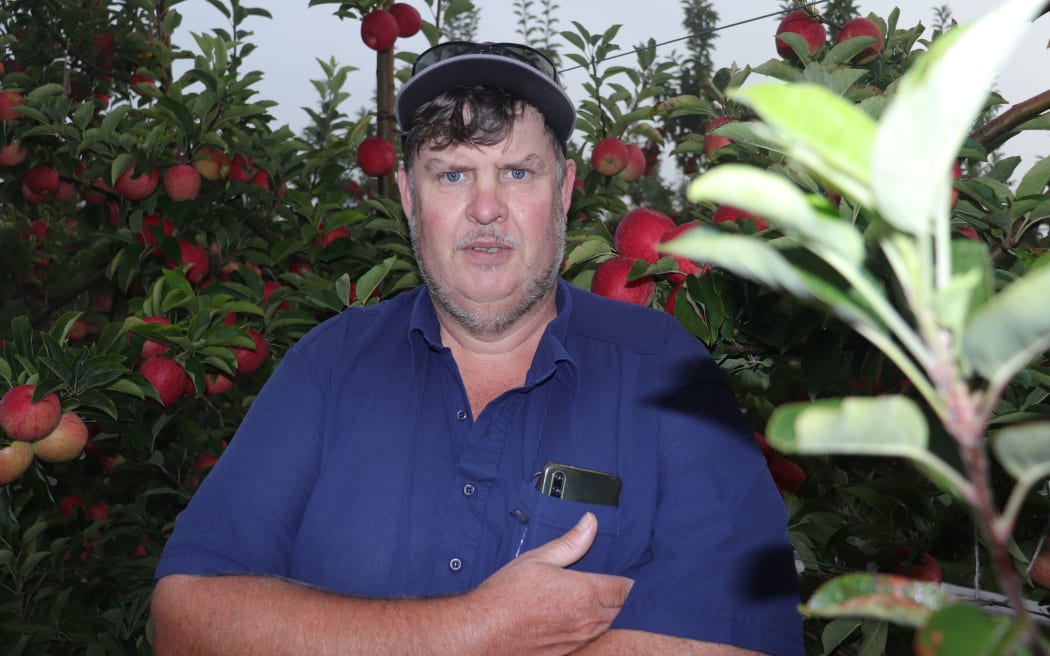 Johnny Appleseed's operations manager Miles Hales.