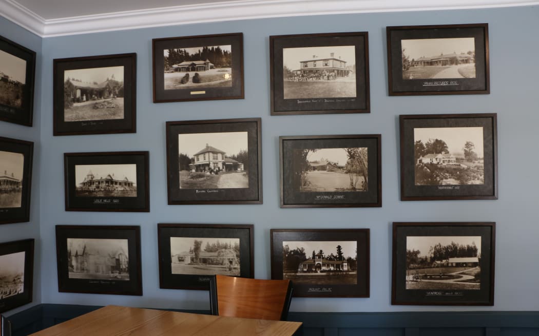 Inside the Hurunui Hotel.