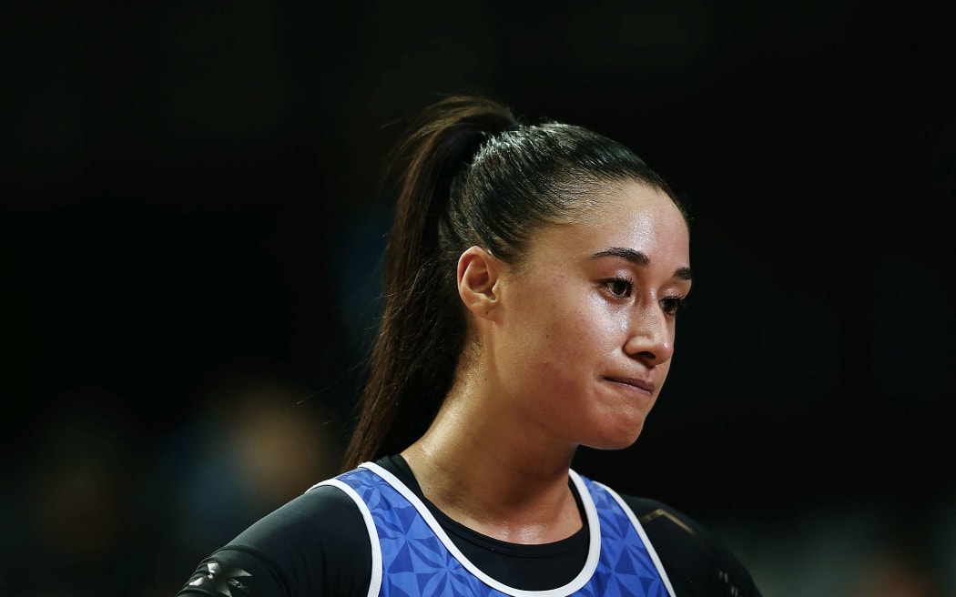 Silver Ferns shooter Maria Tutaia.