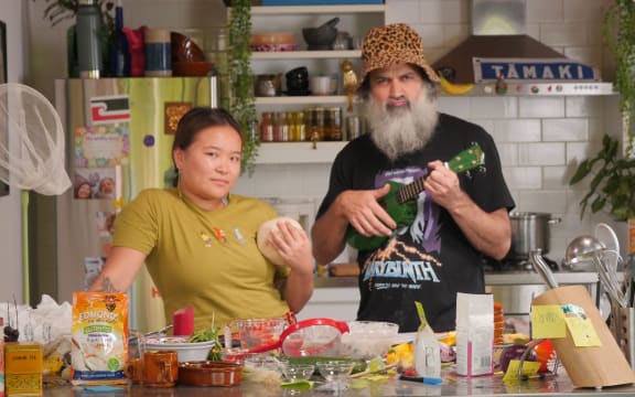 Eda Tang and James Dansey in Āku Hapa.