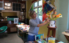 Detail business owner Lisa Moffat Kaikoura earthquake.