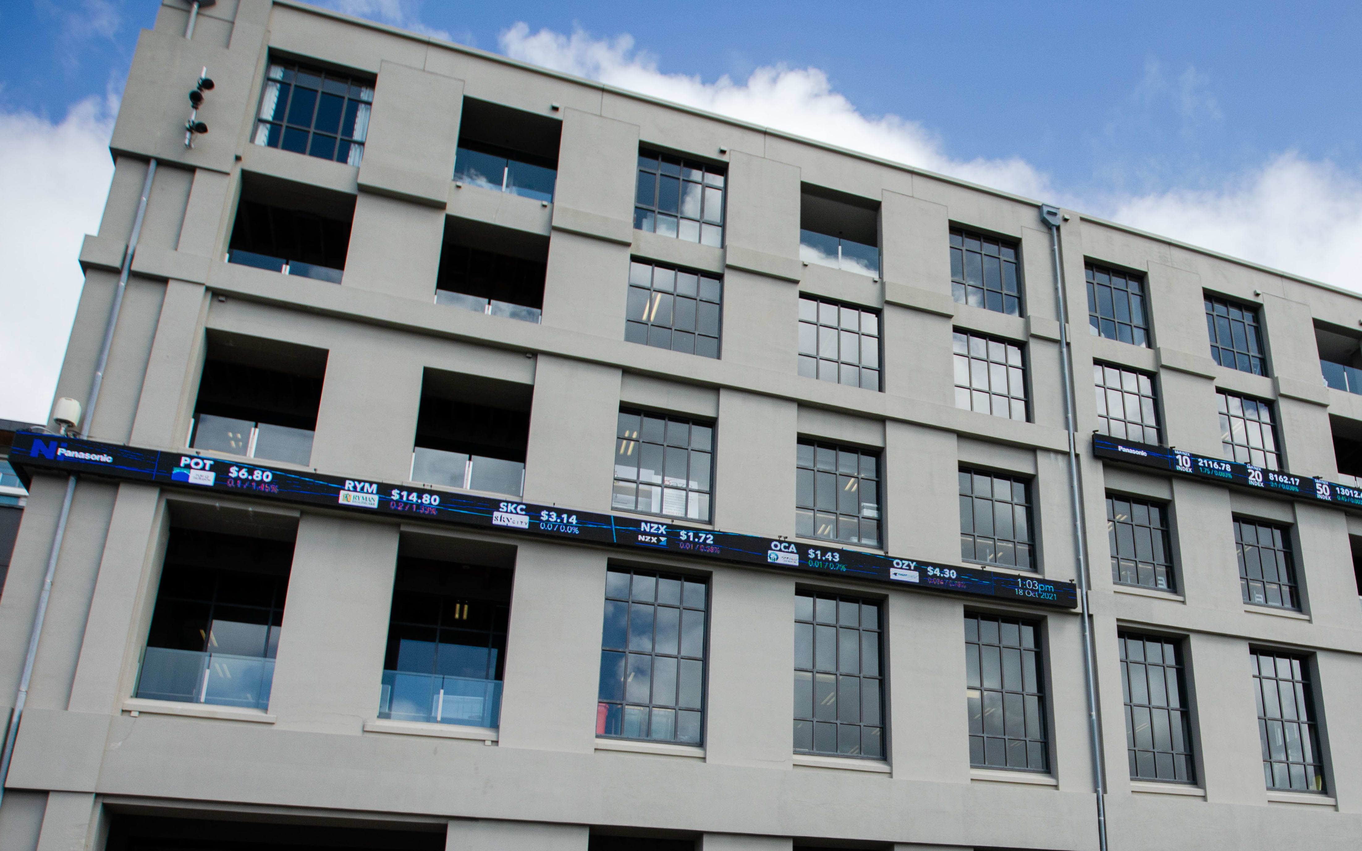 NZX sign