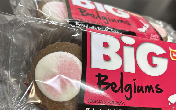 Family owned business Kaye's bakery in Invercargill makes belgian biscuits, afghans and slices sold in supermarkets and dairies.