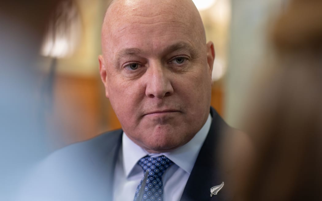 National Party Leader Christopher Luxon