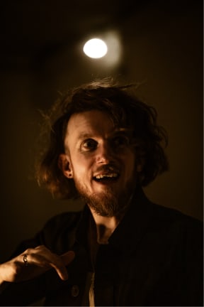 Alexander Wright in Helios at the Edinburgh Fringe
