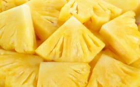 The cocaine was hidden inside fresh pineapples.