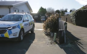 Scene at Clyde Rd in Bryndwr after police double shooting  - cordon lifted on 15 August