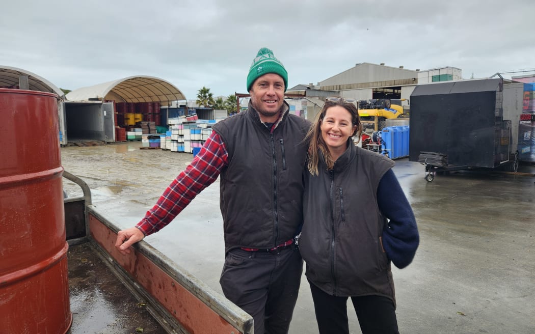 Mike and Cate King run a honey extraction plant and store honey for other producers in Gisborne, as well as keep their own hives.