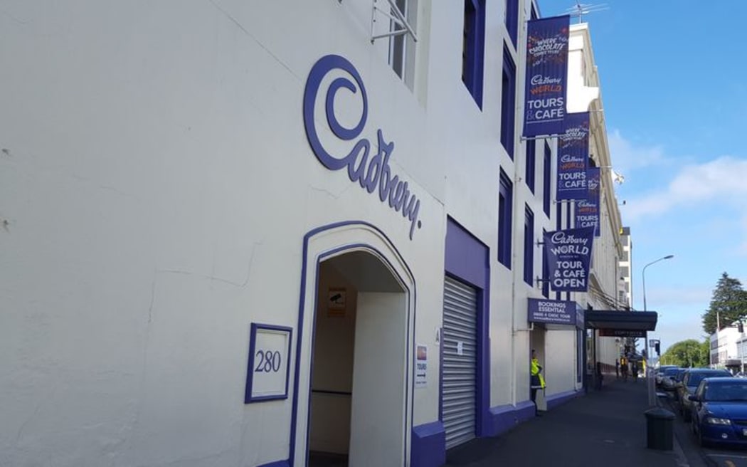 The Cadbury factory in Dunedin.