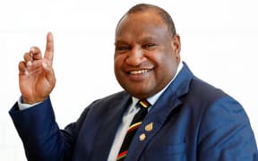 PNG Prime Minister James Marape said the project ideas were possible mid- or long-term projects. (Reuters: Rungroj Yongrit/Pool)