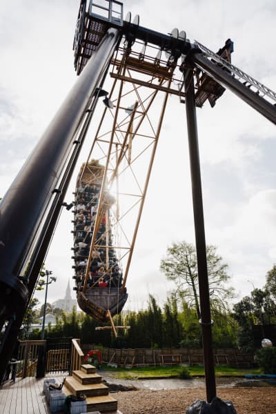 Pirate ship ride at Rainbow's End