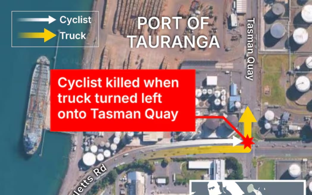 A map of the crash intersection.