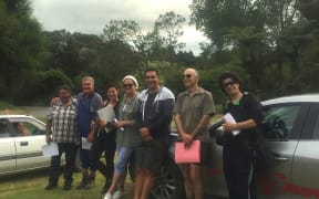 The team from Te Mauri o Waihou