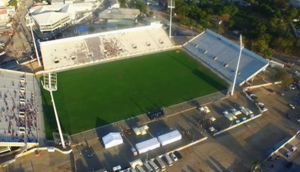 Sir Hubert Murray Stadium in Port Moresby is currently being refurbished.