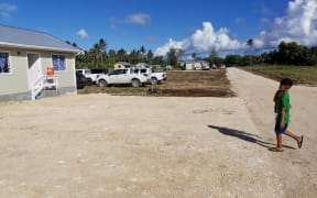 Newly built settlement for 'Atata Islanders at Masilamea Village on Tongatapu