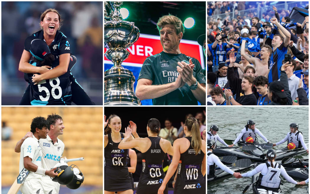 The White Ferns, Team NZ, Auckland FC, the Black Caps, Silver Ferns and Paddle Ferns