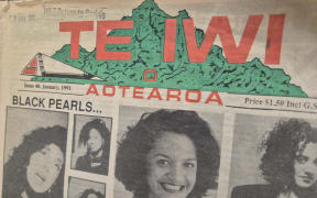 The cover of Te Iwi o Aotearoa in January 1991