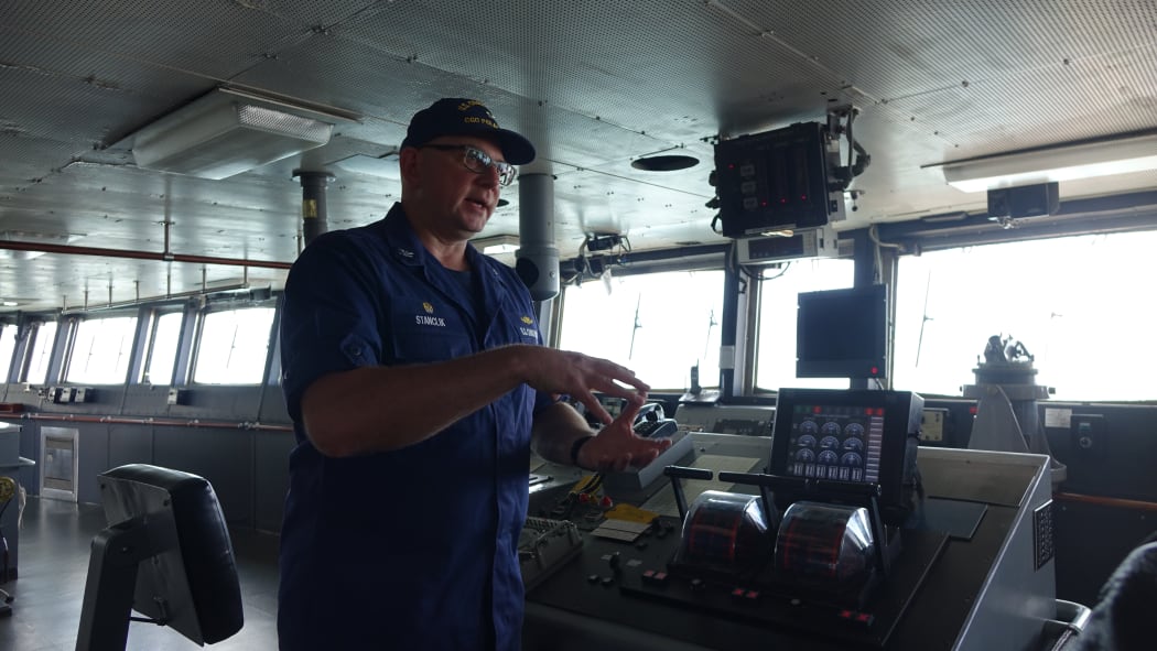 US Coast Guard cutter Polar Star captain Gregory Stanclik.